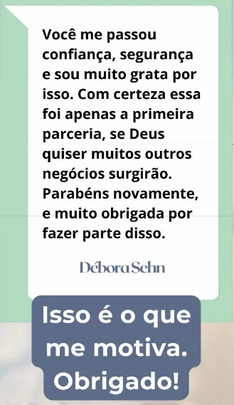 Depoimento de cliente 2, imagem original